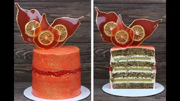Торт "ОБЛЕПИХА-АПЕЛЬСИН" ✧ Sea Buckthorn Orange Cake