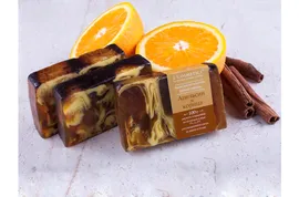 Мыло ручной работы Апельсин с корицей / Classic, 100 гр