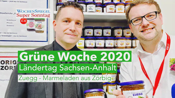 Grüne Woche 2020 - Zuegg Marmelade aus Zörbig - Sachsen-Anhalt