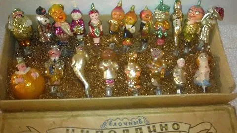 Набор ёлочных игрушек «Чиполлино» 23 фигурки — Цены