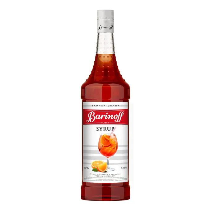 Сироп Barinoff Красный апельсин 1 л
