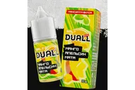 Жидкость Для Электронных Сигарет DUALL SALT EXTRA 30ml Манго Апельсин Мята