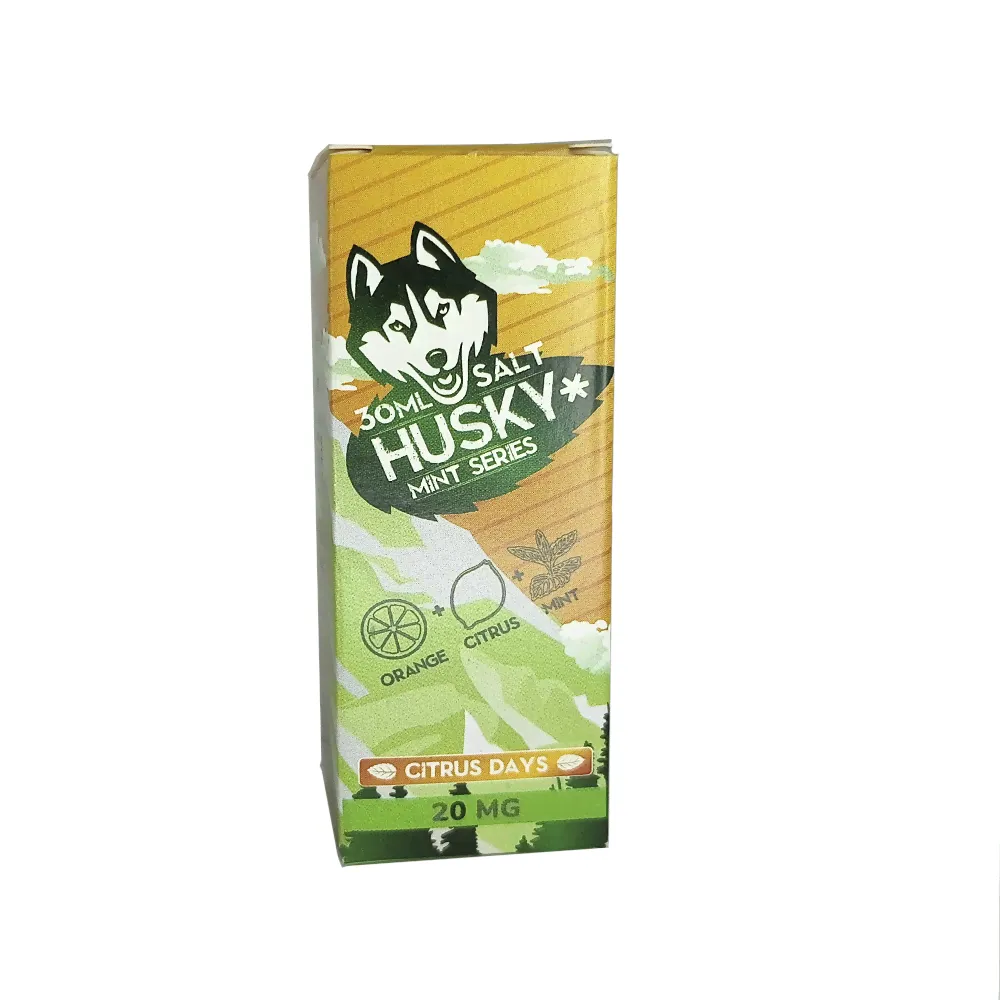 Жидкость Husky Mint Series 30 мл - Citrus Days (Апельсин, цитрус и мята) 2%-0
