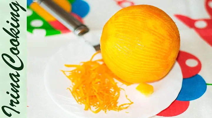 КУХОННЫЕ ГАДЖЕТЫ #7 Зестер (Citrus zester) ○ Как снимать ЦЕДРУ с цитрусовых