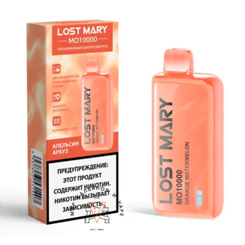 Одноразовая электронная сигарета Lost Mary MO10000 - Апельсин-Арбуз-0