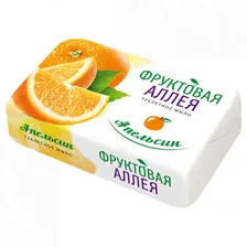Фруктовая аллея Туалетное мыло Апельсин 90г