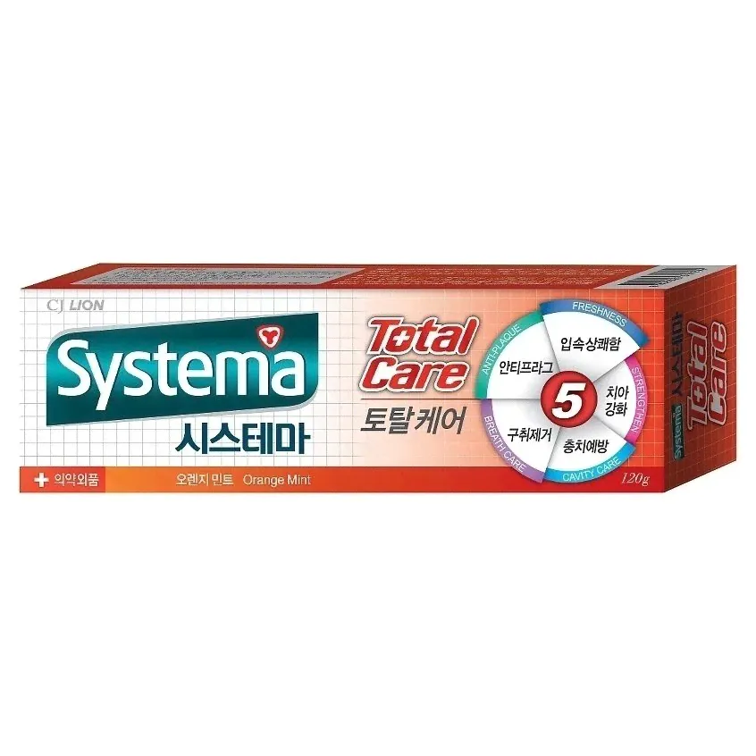 CJ Lion Зубная паста Systema Комплексный уход (апельсин)-1