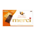Шоколад Merci горький апельсин-миндаль 100 г