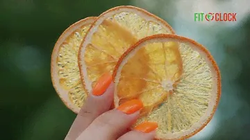 Фруктовые чипсы Fit o'clock АПЕЛЬСИН