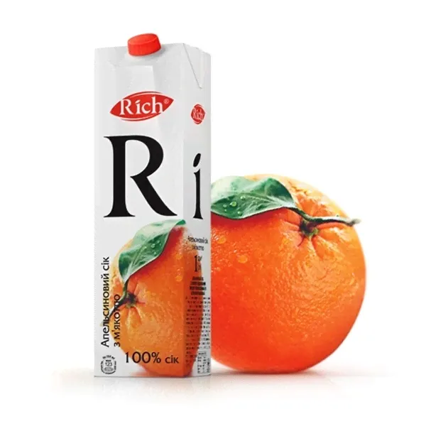 Сок 1л "Rich" Апельсин