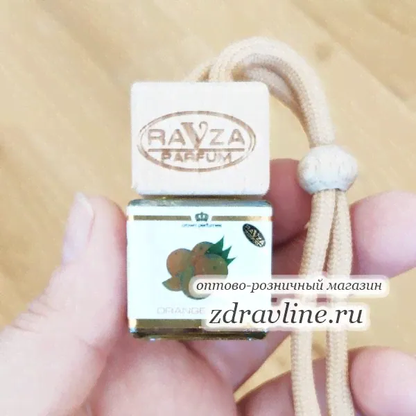 Ароматизатор для машины Orange Musk (Апельсин Мускус) Ravza 8 мл-3