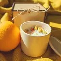 Свеча ароматическая "Апельсин и специи" 200 гр. Chill&amp;Relax