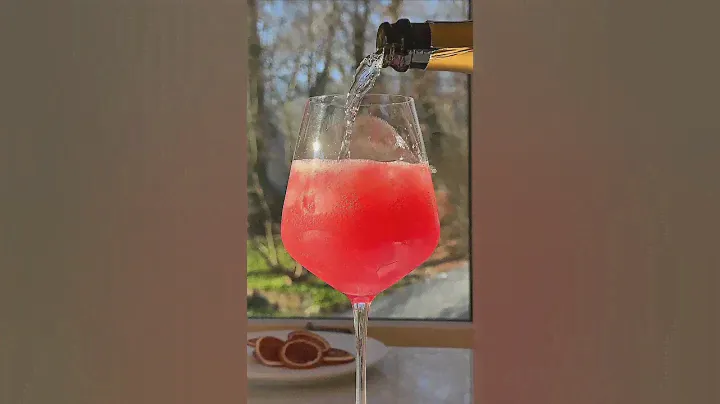 Lyre's Blood Orange Spritz  #cocktail #nonalcoholic #mocktail
