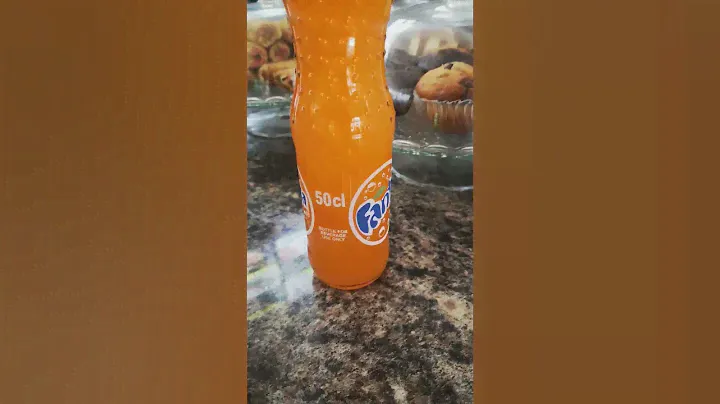 Fanta orange in a Glass Bottle, Import 😀