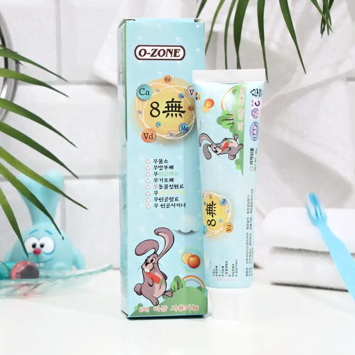 Зубная детская паста Ozone, апельсин, 6+, 60 г-0