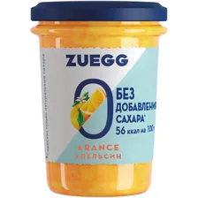 Zuegg Апельсин конфитюр с пониженной калорийностью 220г