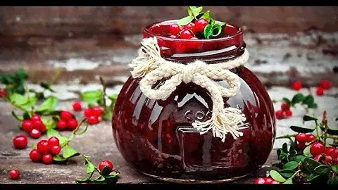 Варенье из Брусники Брусничное варенье | Lingonberry jam