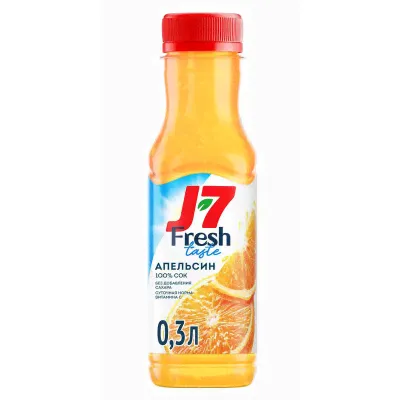 Сок J7 апельсин с мякотью 0,3л ДП-0