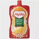 Йогурт питьевой «Чудо» фруктовый Испанский Апельсин жирность 2,6% 110 грамм дой-пак