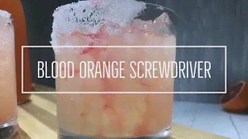 Blood Orange Screwdriver | CheapCaribbean.com