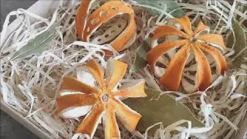 DIY: Новогодний декор: Шары из апельсина