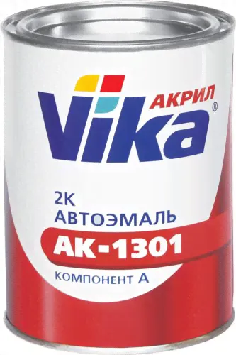 VIKA эмаль АК-1301 акриловая 2K (без отвердителя) Апельсин ИЖ