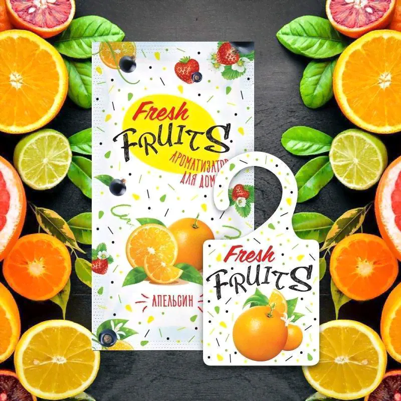 Ароматизатор-освежитель воздуха Апельсин Greenfield Fresh Fruits, пакет, АР-25 (арт. 645294)-0