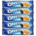 OREO Печенье, с какао и начинкой Апельсин, Пакет, 5шт.*95гр.