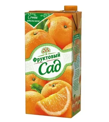 Фруктовый Сад Нектарин Апельсин 1л*6шт-0