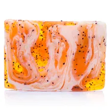 Uralsoap, Мыло ручной работы "Апельсин с корицей", 100 гр