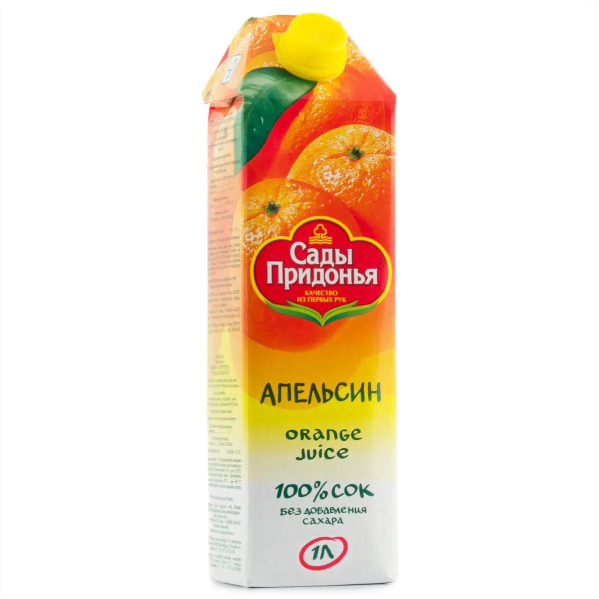 Сок/Нектар САДЫ ПРИДОНЬЯ EXCLUSIVE 1л Апельсин-0