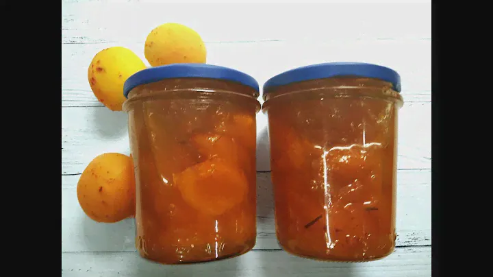 АБРИКОСОВОЕ ВАРЕНЬЕ С ЛАВАНДОЙ И МЯТОЙ/Apricot jam with mint and lavender flowers