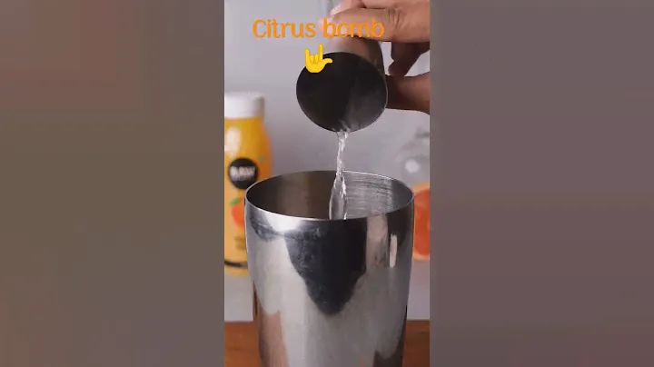 Citrus Bomb | How to make orange mocktail | Raw Juice recipe