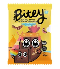 Вафли Bitey Апельсин в шоколадной глазури 35г