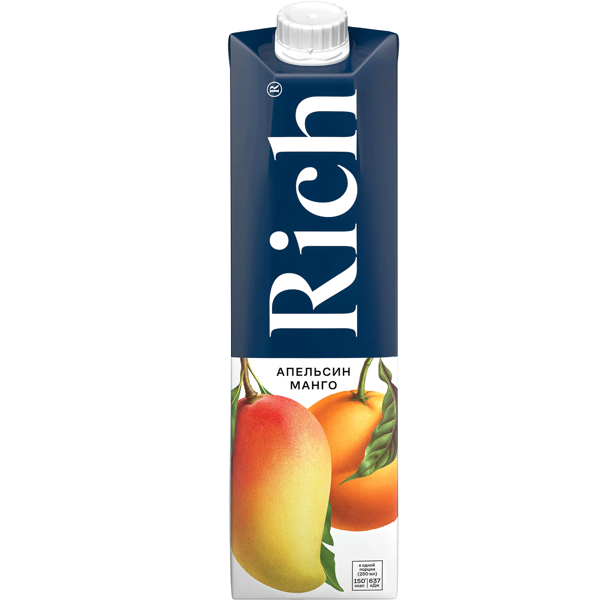 Нектар Rich (Рич) 1л апельсин-манго с мякотью-0
