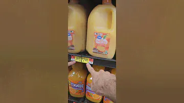 Апельсиновые соки в США #lifeinusa #juice #orangejuice