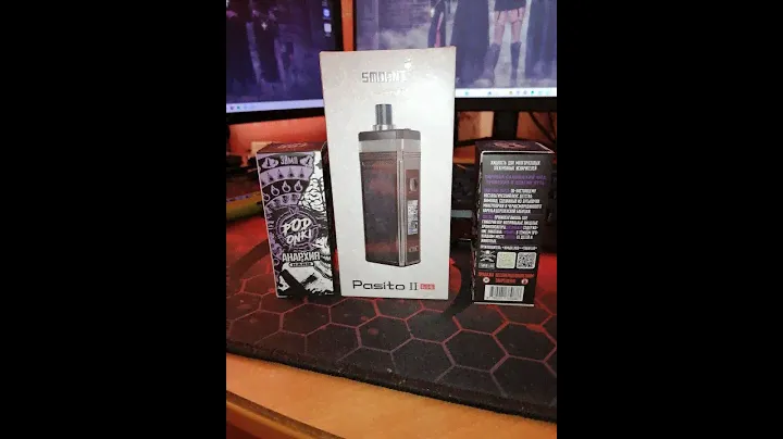 Распаковка Pasito II от Smoant / Жижа Podonki feat Анархия