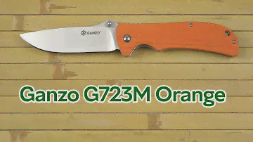 Розпаковка Ganzo G723M Orange