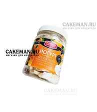 Сублимированный греческий йогурт с соком ягод и кусочками фруктов - "Апельсин" (Упаковка 35 г.)
