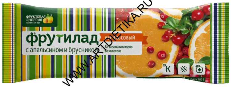 Фрутилад Апельсин+Брусника 30г
