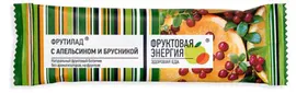 Фрутилад «Фруктовая энергия», апельсин-брусника, 30г