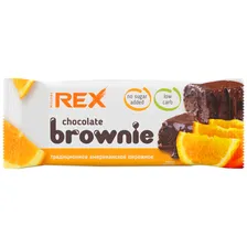 Пирожное ProteinRex Брауни апельсин, 50г