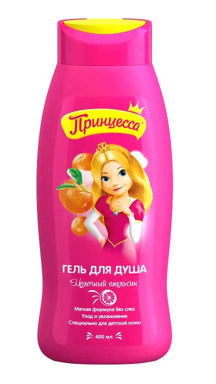 Гель д/ душа Молочный Апельсин фл (400 мл)-0