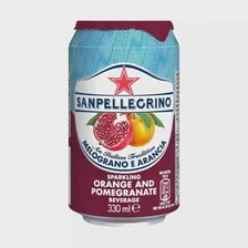 Напиток газ. "Sanpellegrino" гранат и апельсин 330мл Италия