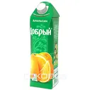 Сок Добрый Апельсин 1 литр 12 шт в упаковке в Москве