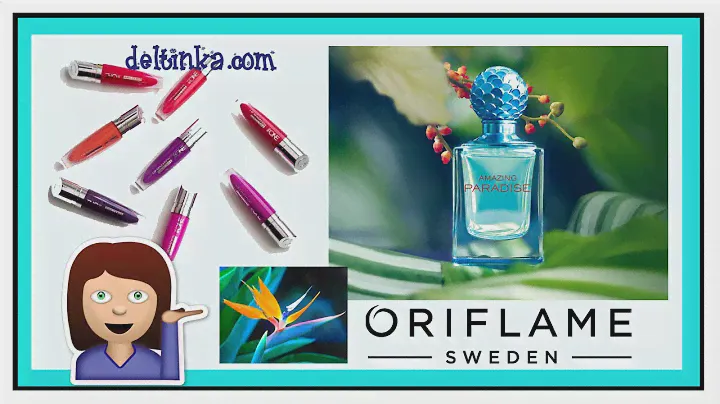 Обновки от Oriflame: парфюм Amazing Paradise и жидкая помада The ONE Lip Sensation  ♕