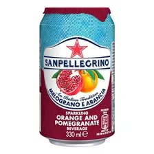 Газированный напиток S.Pellegrino апельсин-гранат 330 мл