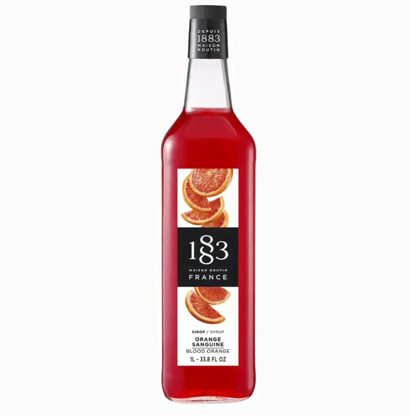 Сироп Красный апельсин (Blood Orange), 1 л, стекло 1883 Maison Routin-0