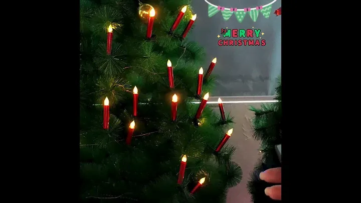 новогодние свечи